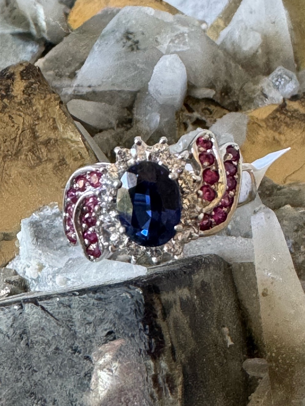 Sterling Gemstone Ring